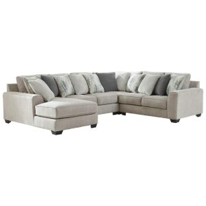 Contemporary 4-Piece Sectional With Left Chaise  |  Sofas Living Room Sectional Sofas