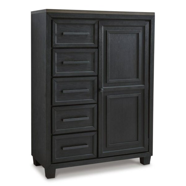 Contemporary 5-Drawer Door Chest  |  Chest Of Drawers Bedroom Chest Of Drawers