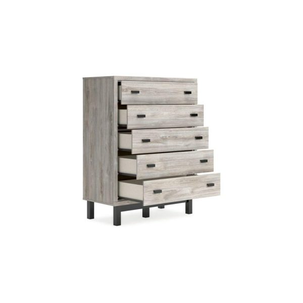 Contemporary 5-Drawer Wide Bedroom Chest  |  Chest Of Drawers Bedroom Chest Of Drawers