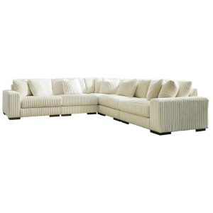 Contemporary 5-Piece Sectional Sofa With Reversible Cushions  |  Sectional Sofas Living Room Sectional Sofas