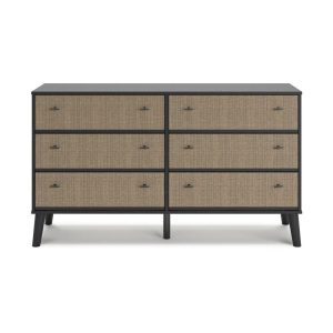 Contemporary 6-Drawer Dresser  |  Dressers Bedroom Dressers