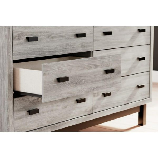 Contemporary 6-Drawer Dresser  |  Dressers Bedroom Dressers