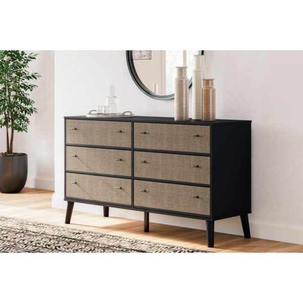 Contemporary 6-Drawer Dresser  |  Dressers Bedroom Dressers