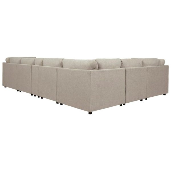 Contemporary 7-Piece Sectional With Storage Console  |  Sectional Sofas Living Room Sectional Sofas