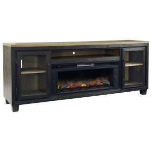 Contemporary 83″ Tv Stand With Electric Fireplace  |  Tv Stands Living Room Tv Stands