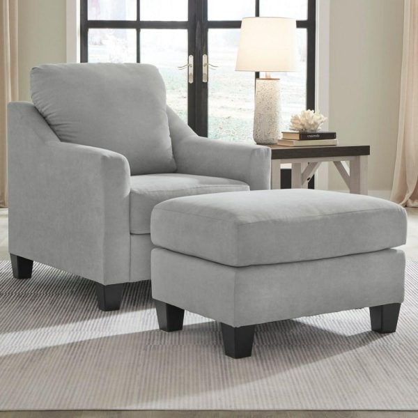 Contemporary Accent Chair And Ottoman  |  Living Room Chairs Living Room Living Room Chairs