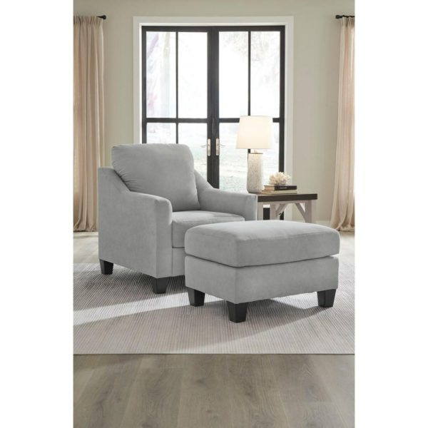 Contemporary Accent Chair And Ottoman  |  Living Room Chairs Living Room Living Room Chairs