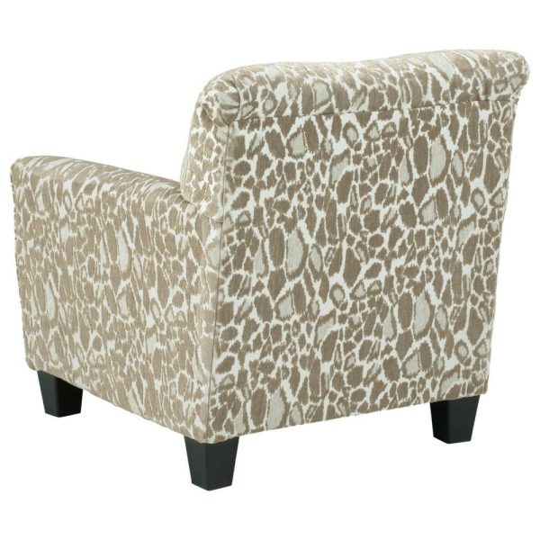 Contemporary Accent Chair In Cheetah Fabric  |  Living Room Chairs Living Room Living Room Chairs