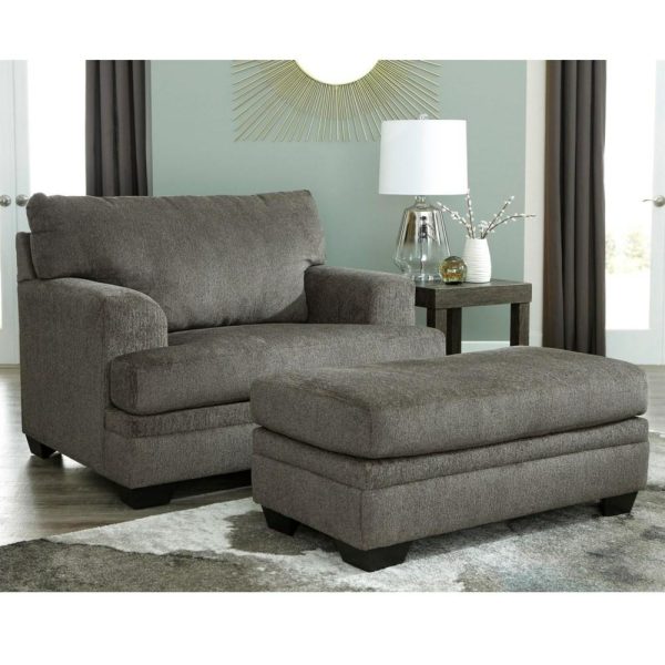 Contemporary Chair And A Half With Ottoman  |  Living Room Chairs Living Room Living Room Chairs