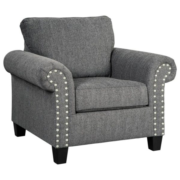 Contemporary Chair With Nailhead Trim  |  Living Room Chairs Living Room Living Room Chairs