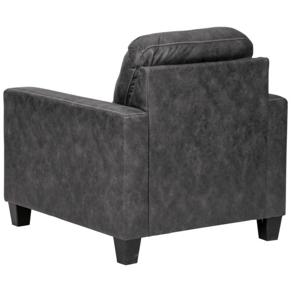 Contemporary Chair With Tufted Cushions  |  Living Room Chairs Living Room Living Room Chairs