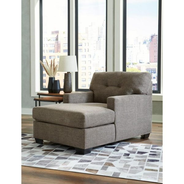 Contemporary Chaise With Tufted Back  |  Chaises Chaises Chaises