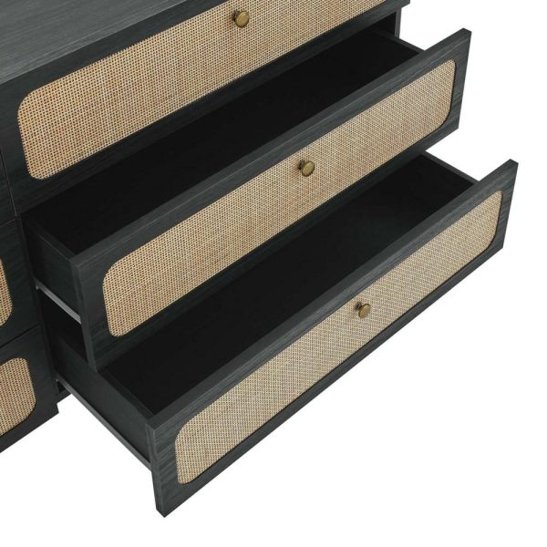 Contemporary Chaucer 6-Drawer Dresser With Full Glide Drawers  |  Dressers Bedroom Dressers