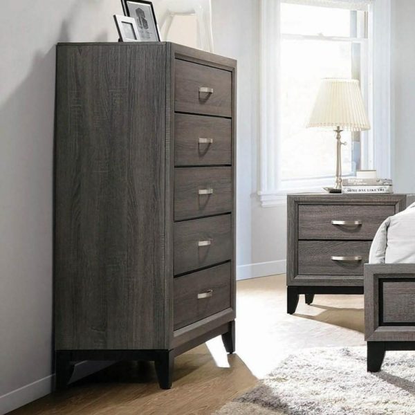 Contemporary Chest With 5 Drawers  |  Chest Of Drawers Bedroom Chest Of Drawers