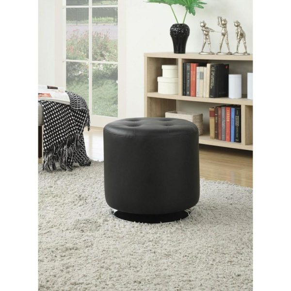 Contemporary Circular Ottoman  |  Ottomans Living Room Ottomans