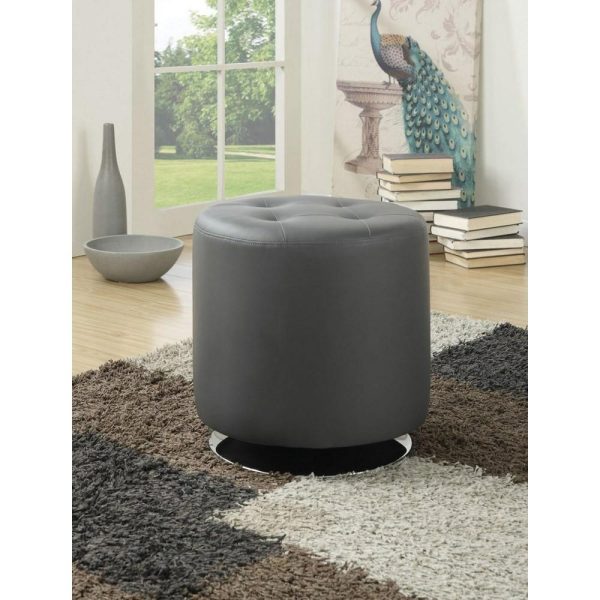 Contemporary Circular Ottoman  |  Ottomans Living Room Ottomans