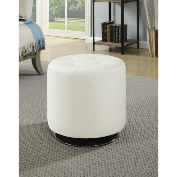 Contemporary Circular Ottoman  |  Ottomans Living Room Ottomans