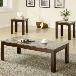 Contemporary Cocktail And End Table Set  |  Occasional Table Sets Living Room Occasional Table Sets