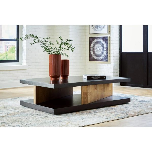 Contemporary Coffee Table With Casters  |  Coffee Tables Coffee Tables Coffee Tables