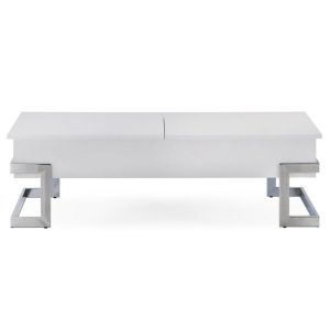 Contemporary Coffee Table With Lift Top Tray And Sliding Storage  |  Coffee Tables Coffee Tables Coffee Tables