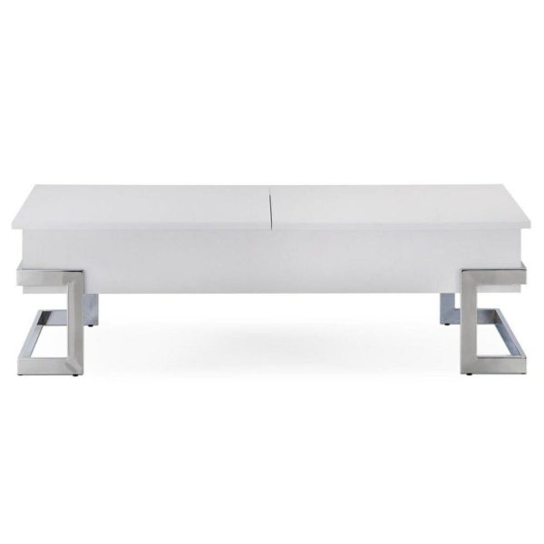 Contemporary Coffee Table With Lift Top Tray And Sliding Storage  |  Coffee Tables Coffee Tables Coffee Tables