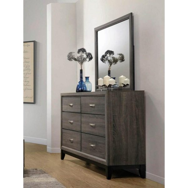 Contemporary Dresser And Mirror Set  |  Mirrored Dressers Bedroom Mirrored Dressers