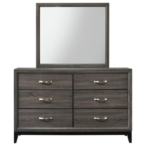 Contemporary Dresser And Mirror Set  |  Mirrored Dressers Bedroom Mirrored Dressers