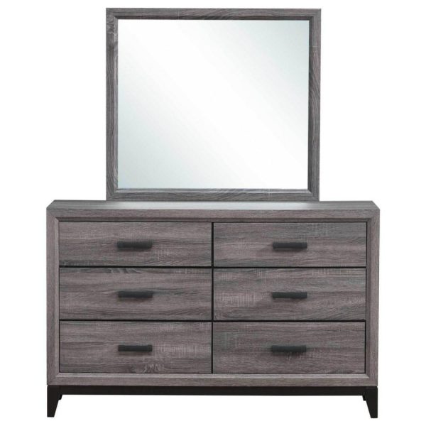 Contemporary Dresser And Mirror Set  |  Mirrored Dressers Bedroom Mirrored Dressers