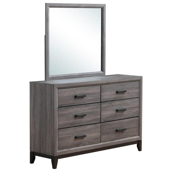 Contemporary Dresser And Mirror Set  |  Mirrored Dressers Bedroom Mirrored Dressers