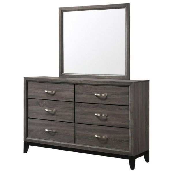 Contemporary Dresser And Mirror Set  |  Mirrored Dressers Bedroom Mirrored Dressers