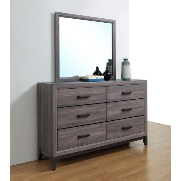 Contemporary Dresser And Mirror Set  |  Mirrored Dressers Bedroom Mirrored Dressers