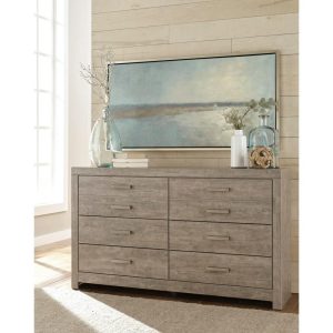 Contemporary Dresser With 6 Drawers  |  Dressers Bedroom Dressers