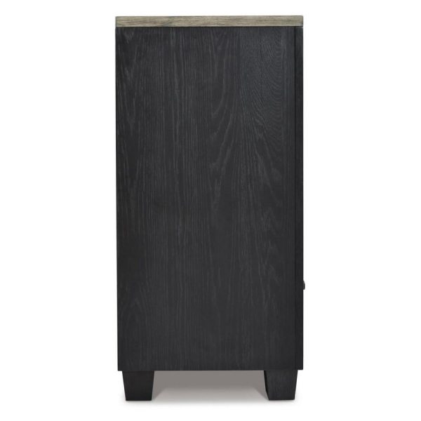 Contemporary Eleven Drawer Two-Tone Dresser  |  Dressers Bedroom Dressers