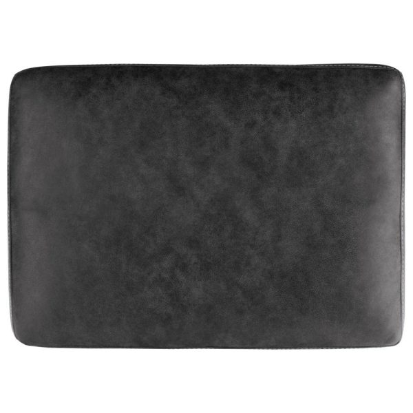 Contemporary Faux Leather Ottoman  |  Ottomans Living Room Ottomans