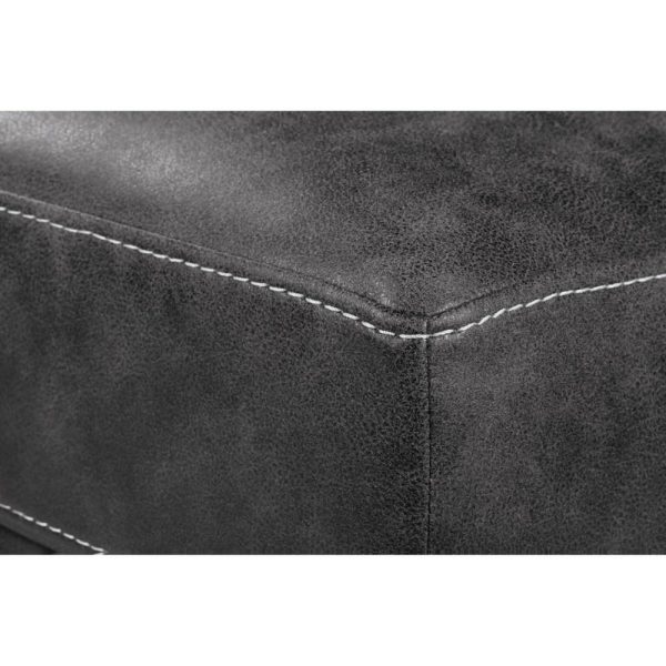 Contemporary Faux Leather Ottoman  |  Ottomans Living Room Ottomans