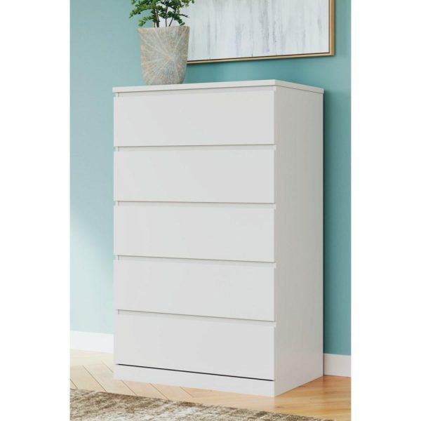 Contemporary Five-Drawer Chest Of Drawers  |  Chest Of Drawers Bedroom Chest Of Drawers