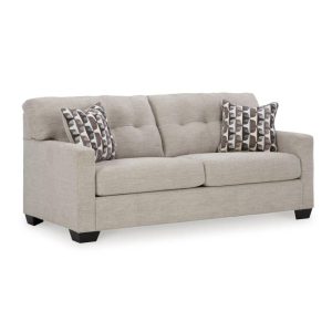 Contemporary Full Sofa Sleeper With Track Arms  |  Sleeper Sofas Living Room Sleeper Sofas