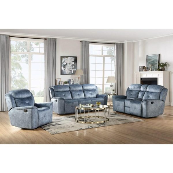 Contemporary Glider Recliner With External Latch Handle  |  Recliners Living Room Recliners