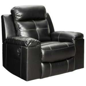 Contemporary High-Back Rocker Recliner With Led Lighting  |  Recliners Living Room Recliners