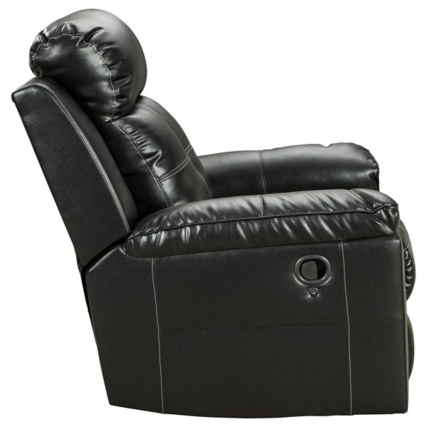 Contemporary High-Back Rocker Recliner With Led Lighting  |  Recliners Living Room Recliners