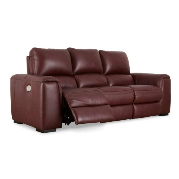 Contemporary Leather Match Power Reclining Sofa  |  Sofas Living Room Sofas