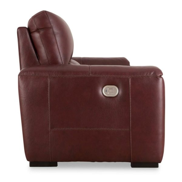 Contemporary Leather Match Power Reclining Sofa  |  Sofas Living Room Sofas