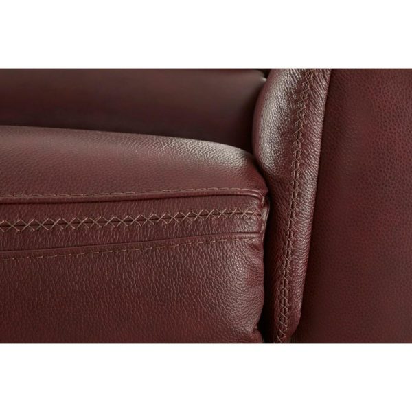 Contemporary Leather Match Power Reclining Sofa  |  Sofas Living Room Sofas