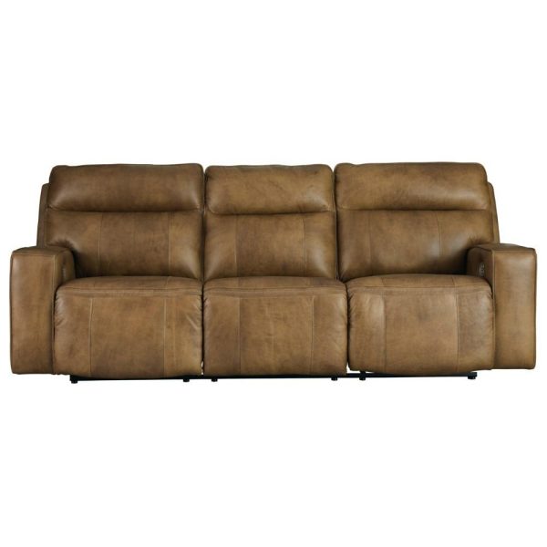 Contemporary Leather Power Reclining Sofa  |  Sofas Living Room Sofas