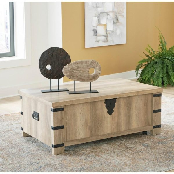 Contemporary Lift-Top Coffee Table With Metal Accents  |  Coffee Tables Coffee Tables Coffee Tables