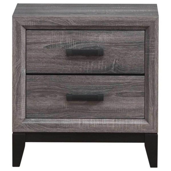 Contemporary Nightstand With 2 Drawers  |  Nightstands Bedroom Nightstands