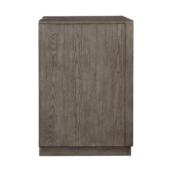 Contemporary Nightstand With Soft-Close Drawers, Outlet, & Usb Charging  |  Nightstands Bedroom Nightstands