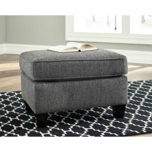 Contemporary Ottoman With Tapered Feet  |  Ottomans Living Room Ottomans