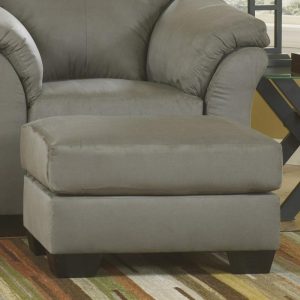 Contemporary Ottoman With Tapered Legs  |  Ottomans Living Room Ottomans