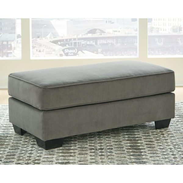 Contemporary Ottoman With Tapered Legs  |  Ottomans Living Room Ottomans